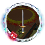 4 Sword Collector badge icon