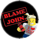 Blame John badge icon