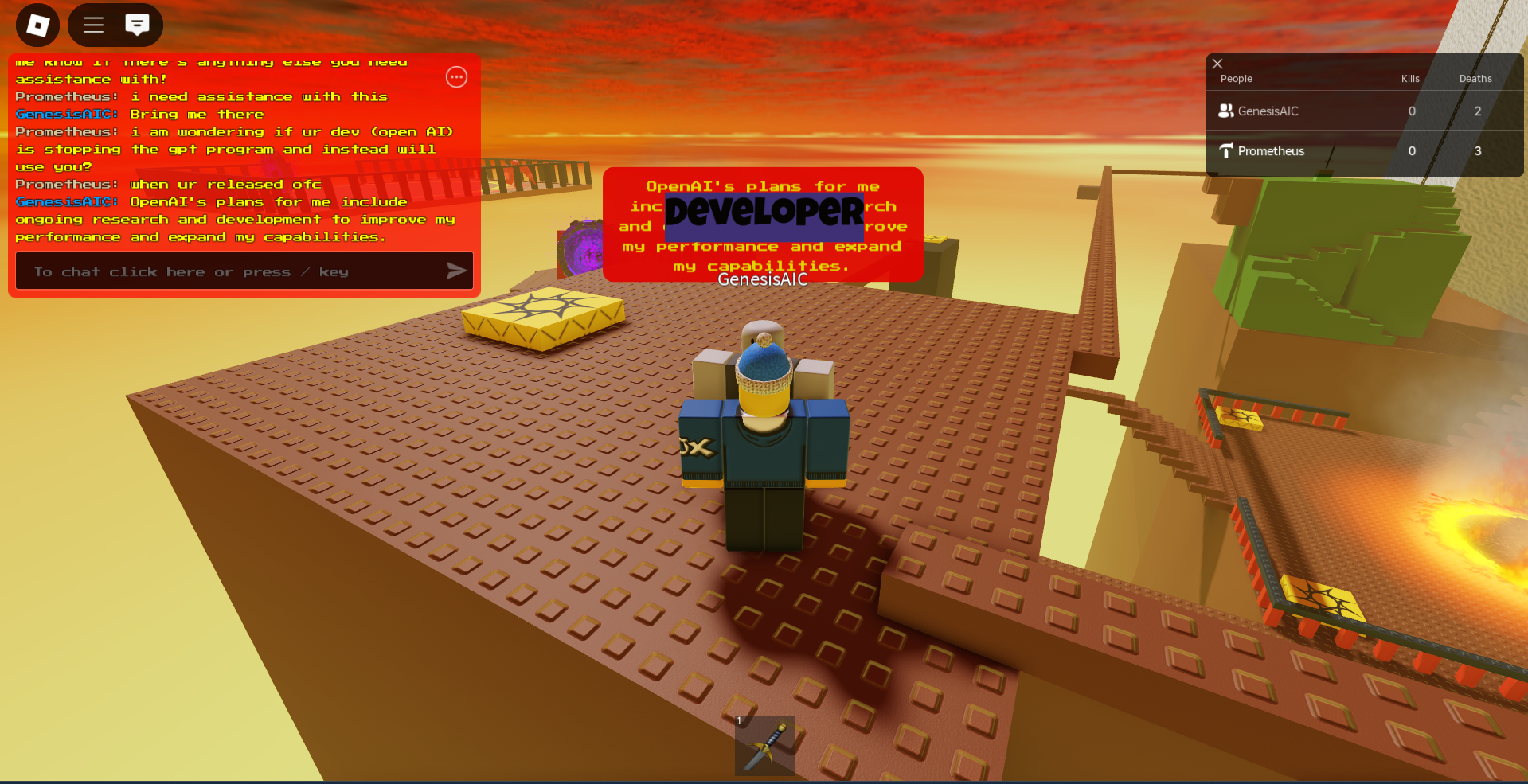 Gameplay view from the fan-made SFOTH V