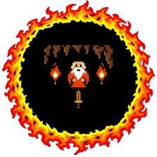 It's Dangerous to Go Alone badge art