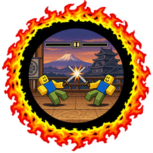 Double K.O. badge art
