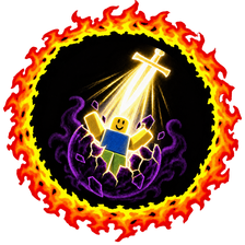 Out of the Shadows badge art
